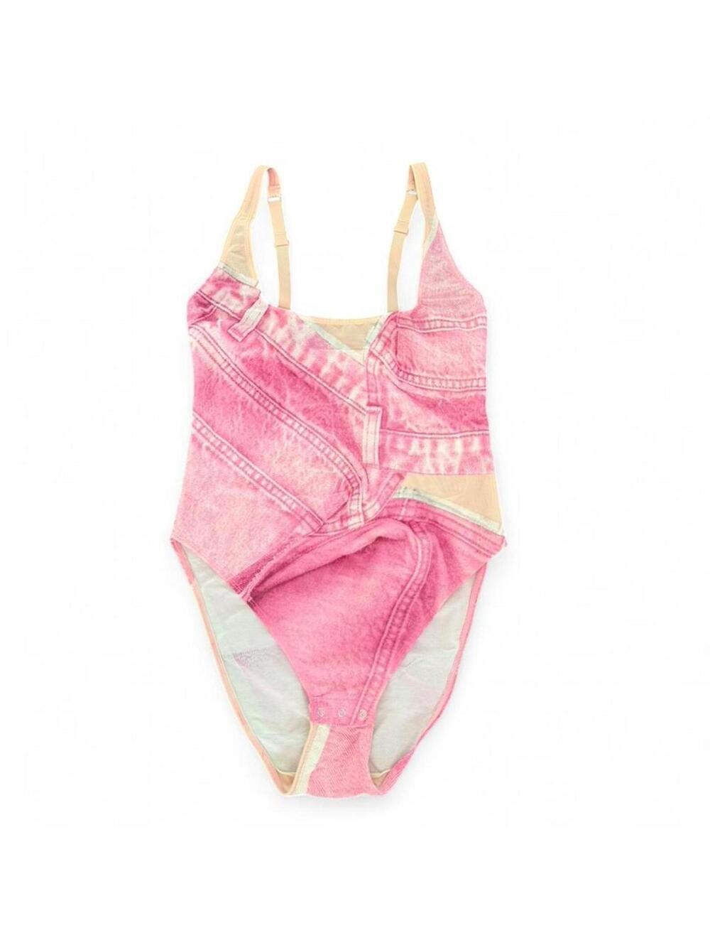 Weekday Denim Women's Pink Bodysuit